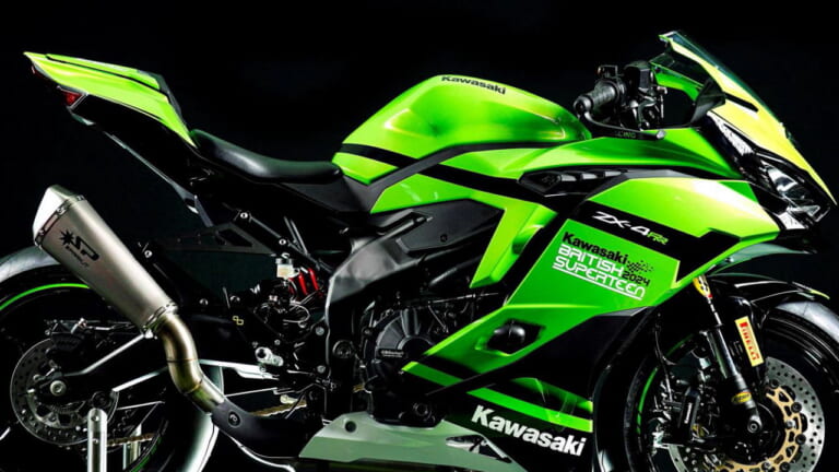 カワサキ Ninja ZX-4RRで勝利すると「Ninja ZX-6R」がもらえる!! 英国 