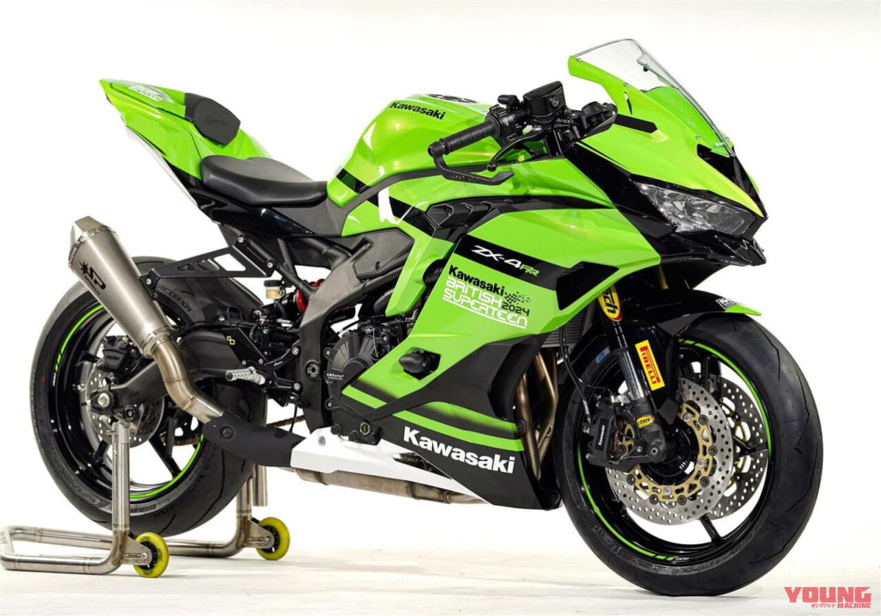 |カワサキ Ninja ZX-4RRで勝利すると「Ninja ZX-6R」がもらえる!! 英国で『スーパーティーン』レース開催、いっぽう日本では