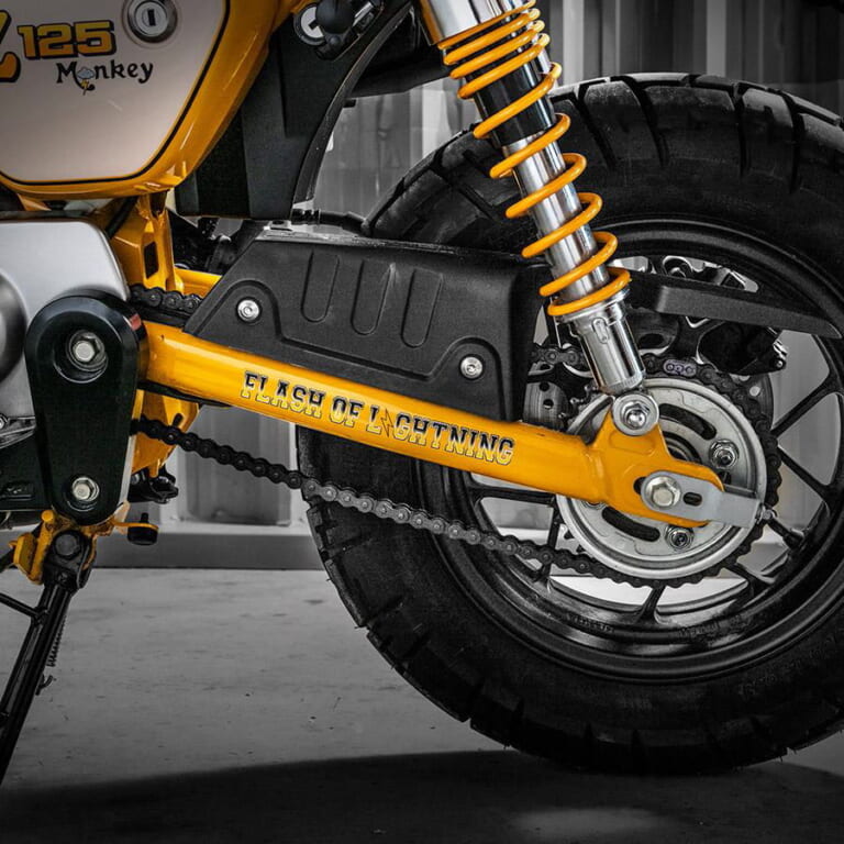 モンキー125|ライトニングカスタムエディション|タイ仕様|イナズマ モンキー! ホンダ カブハウスより「ライトニングカスタム」登場、ナマイキ風で結局カワイイのよね【海外】