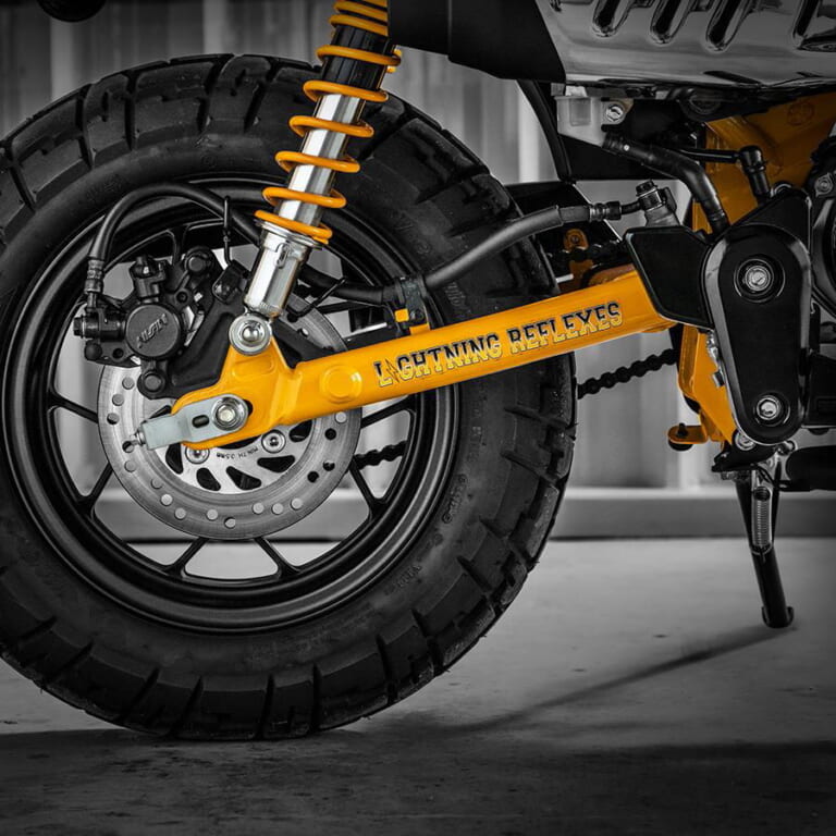 モンキー125|ライトニングカスタムエディション|タイ仕様|イナズマ モンキー! ホンダ カブハウスより「ライトニングカスタム」登場、ナマイキ風で結局カワイイのよね【海外】