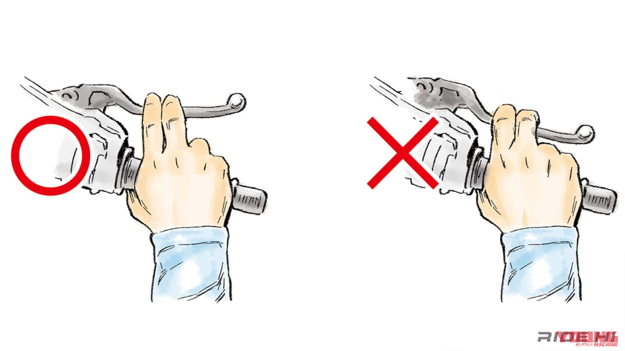 |ブレーキレバーは握りやすい近い位置のほうがNG! その理由は