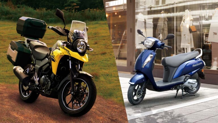 スズキが「Vストローム250」と「アドレス125」のサポートキャンペーンを展開！ 積載用の純正用品をお得にゲット