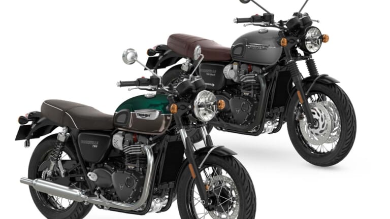 トライアンフの2024年モデルが一挙発表！ モダンクラシック「ボンネビル」シリーズには13色のニューカラー
