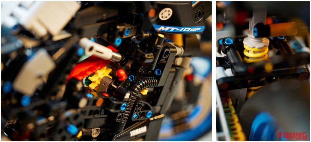 YAMAHA MT-10SP|リアルなパーツの動きを再現! ヤマハ「MT-10SP」1/5スケールがレゴテクニックに登場