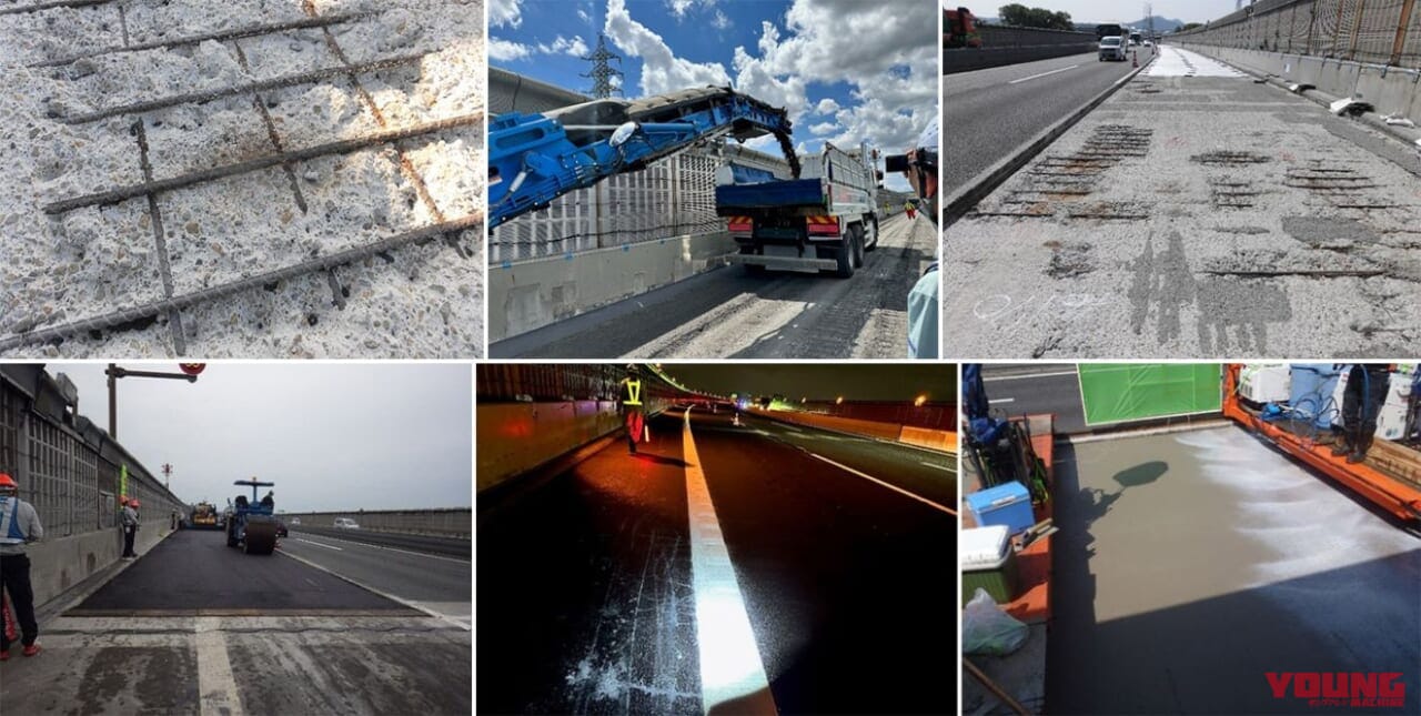 床版補修で快適に! E25西名阪自動車道松原JCT~柏原IC(上下線)で工事による車線規制を7/31から実施