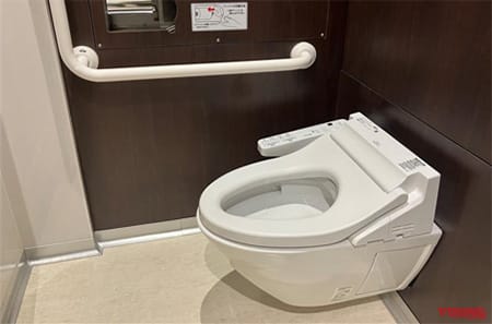 NEXCO西日本|キレイで明るく快適に! E2A中国自動車道王司PA下り線トイレがリニューアルオープン