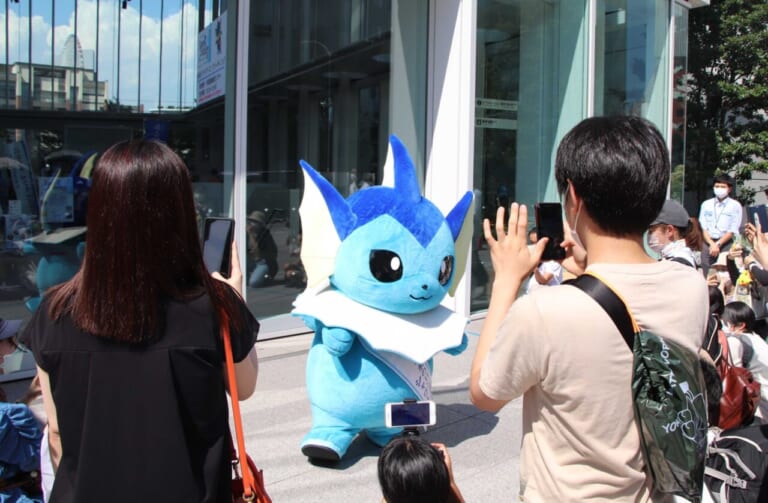 週末はポケモンゲット気分でツーリング! 水の日関連行事に応援大使『シャワーズ』が登場