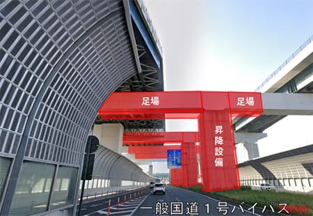 NEXCO西日本|国道163号、大阪府道8号等へう回を! E89第二京阪門真ICで夜間閉鎖および一般国道1号バイパス上下線で9/25から夜間通行止め