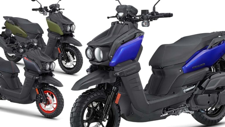 SUVスクーターの元祖! ヤマハ新型「BW’S(ビーウィズ)」登場、LEDフォグランプ標準装備【海外】