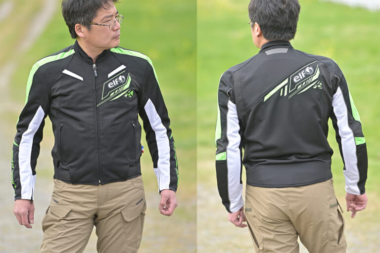 エルフ スポルトメッシュジャケット|真夏を乗り切るフルメッシュ試用レポート【エルフ スポルトメッシュジャケット】ハードな質感でタフに走れる
