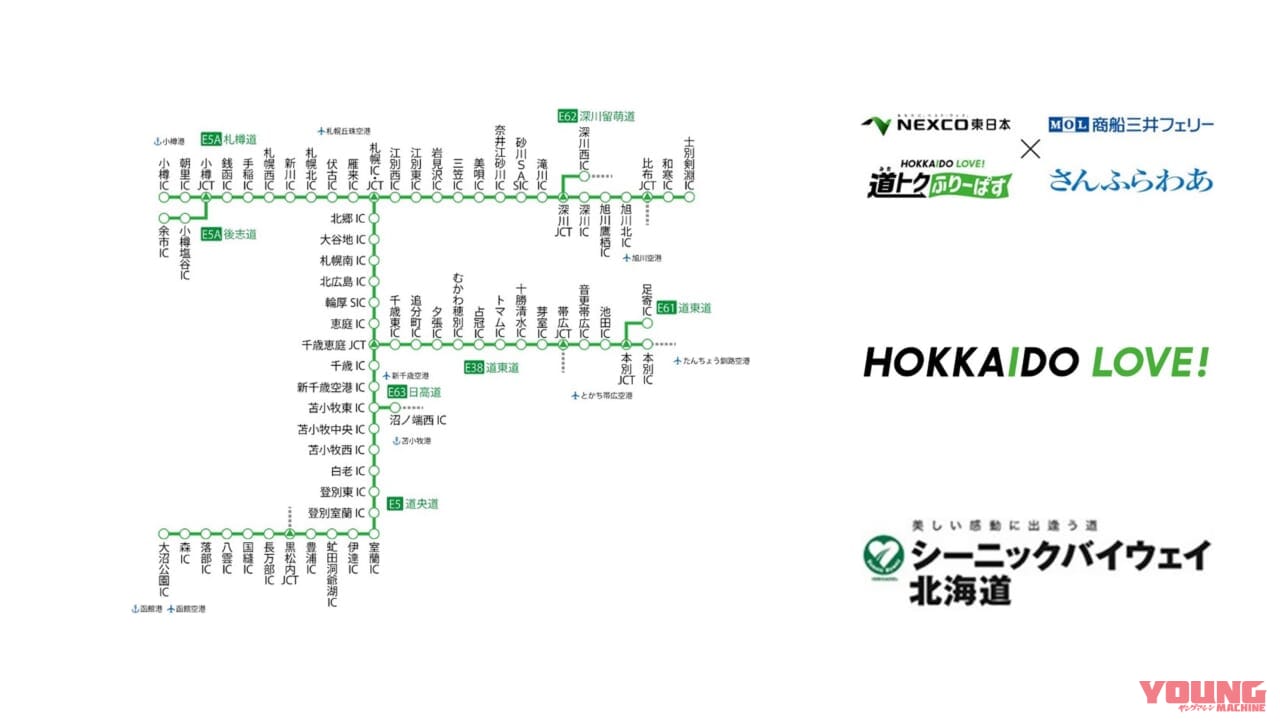 北海道ツーリングがフェリーからおトク! ドラ割「HOKKAIDO LOVE! 道