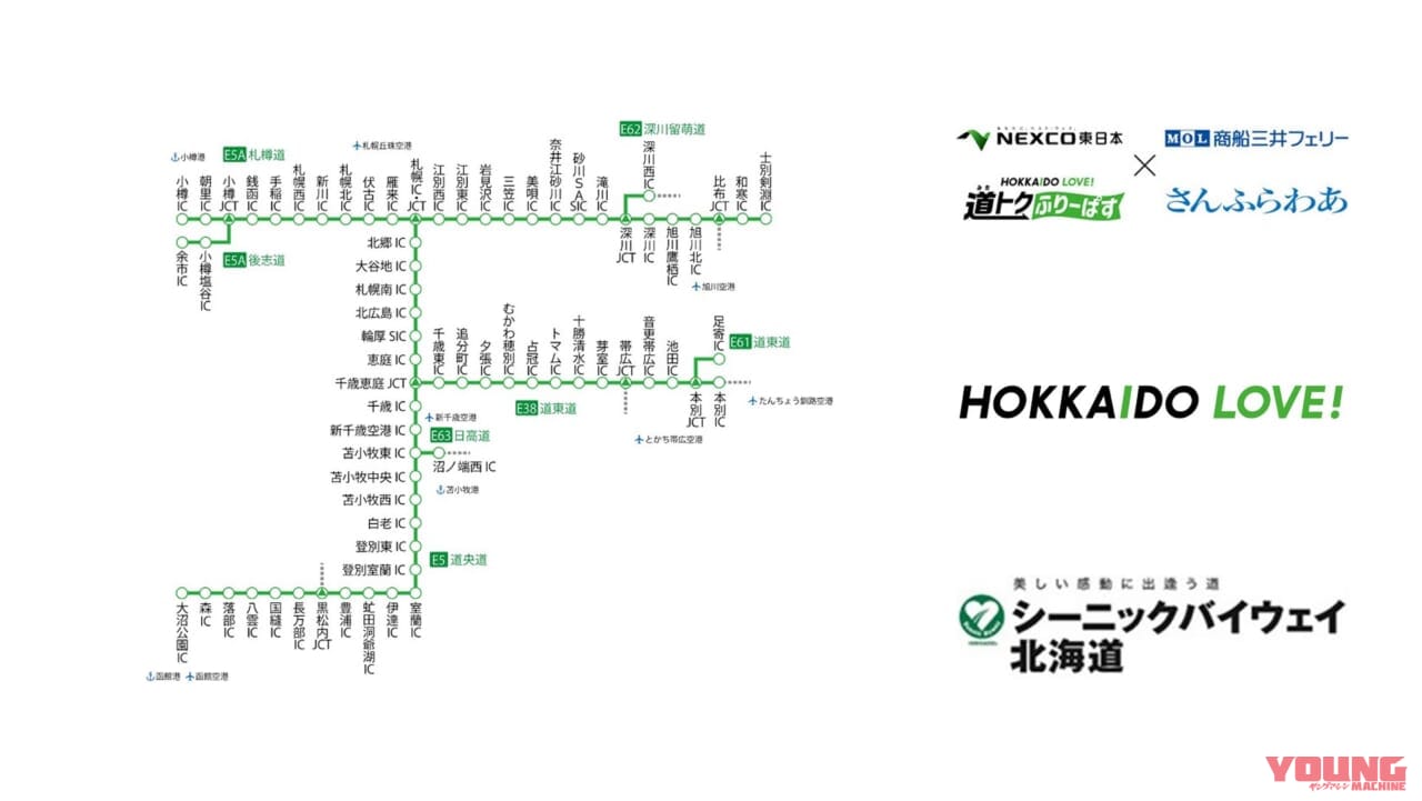 北海道ツーリングがフェリーからおトク! ドラ割「HOKKAIDO LOVE! 道トクふりーぱす×さんふらわあ乗り継ぎプラン」のフェリーセット販売開始