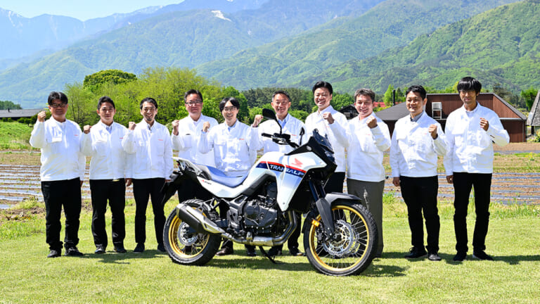当初は”CRF750″だった!? ホンダ XL750トランザルプ 開発者インタビュー＆車体解説【エンジンも車体もオールニュー】