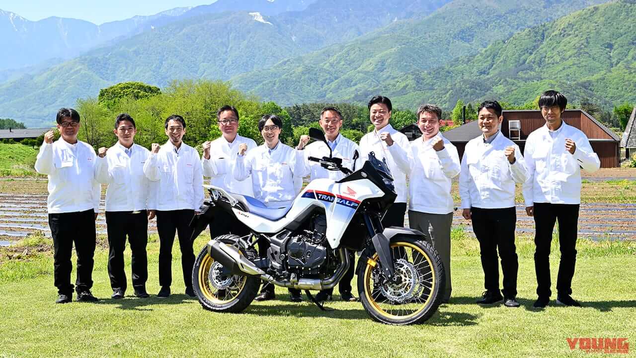 |当初は”CRF750″だった!? ホンダ XL750トランザルプ 開発者インタビュー&車体解説【エンジンも車体もオールニュー】