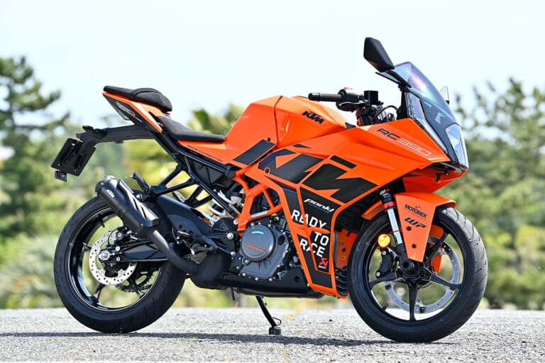 KTM RC 390GP|走りにこだわる本気のヨンヒャク クラス唯一のトラコン&ABS【KTM RC390GP】試乗ショートインプレ
