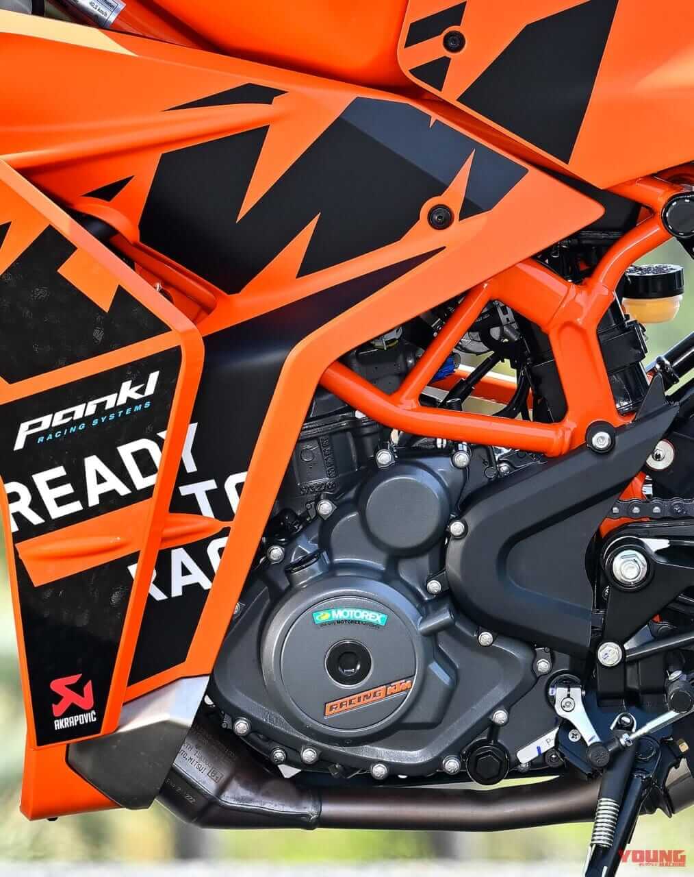 |走りにこだわる本気のヨンヒャク クラス唯一のトラコン&ABS【KTM RC390GP】試乗ショートインプレ