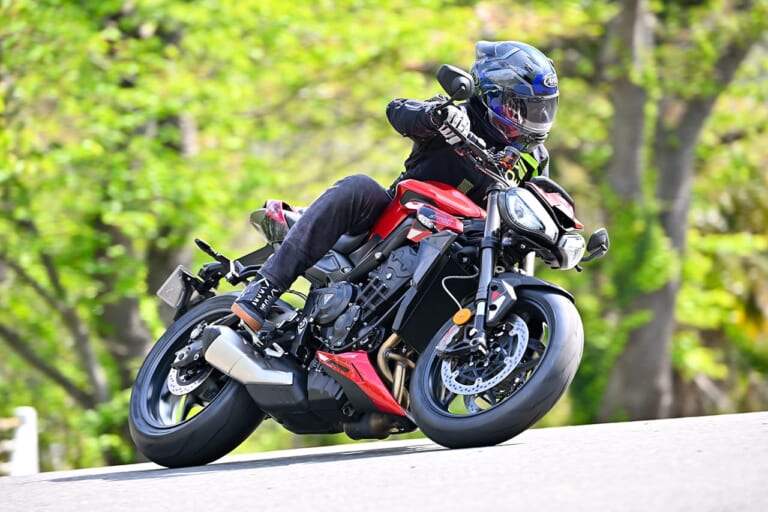 年々パワフルさが増すストリートトリプル【トライアンフ ストリートトリプル765RS】試乗ショートインプレッション