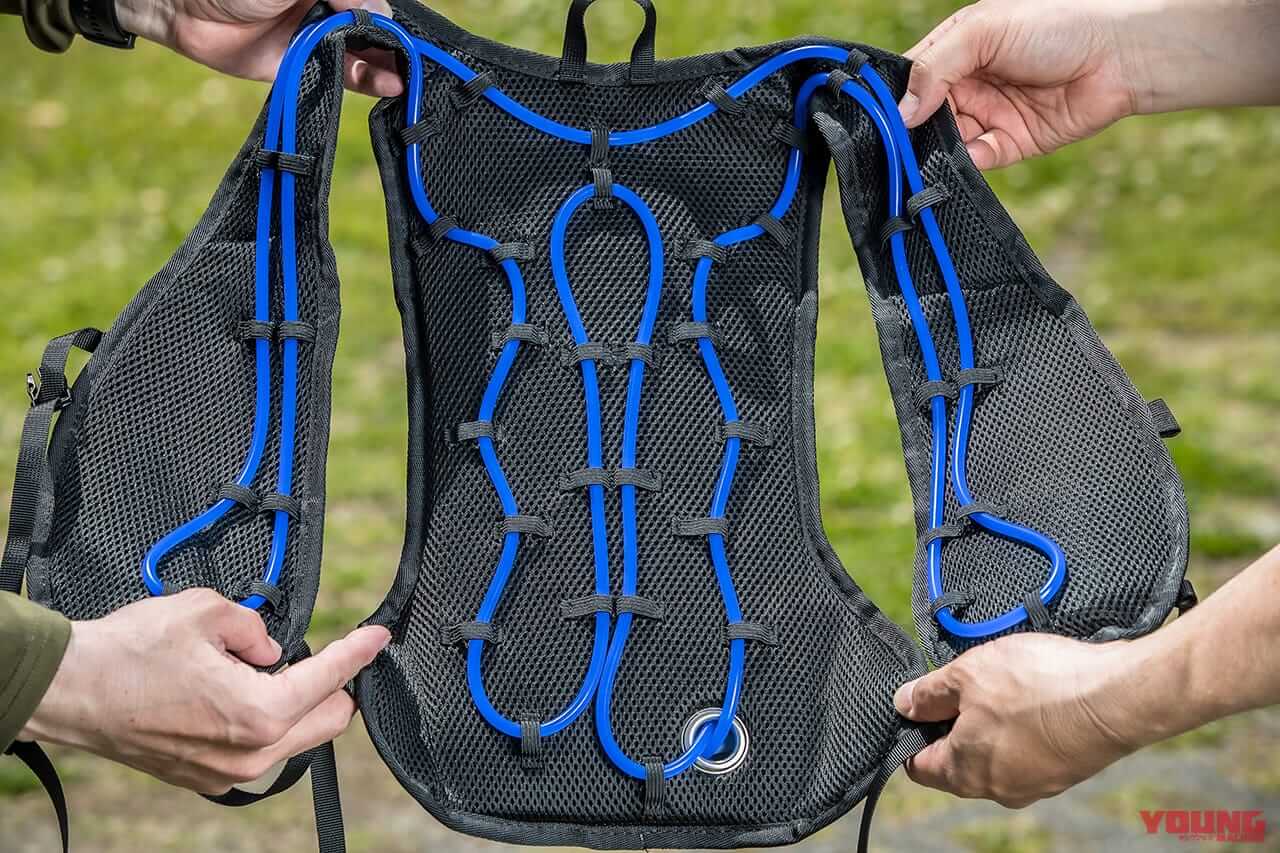 |【ワークマンで暑さ対策】上半身を冷水が駆け巡る”アイスマン水冷服”どれくらい冷える? サーモグラフィー検証