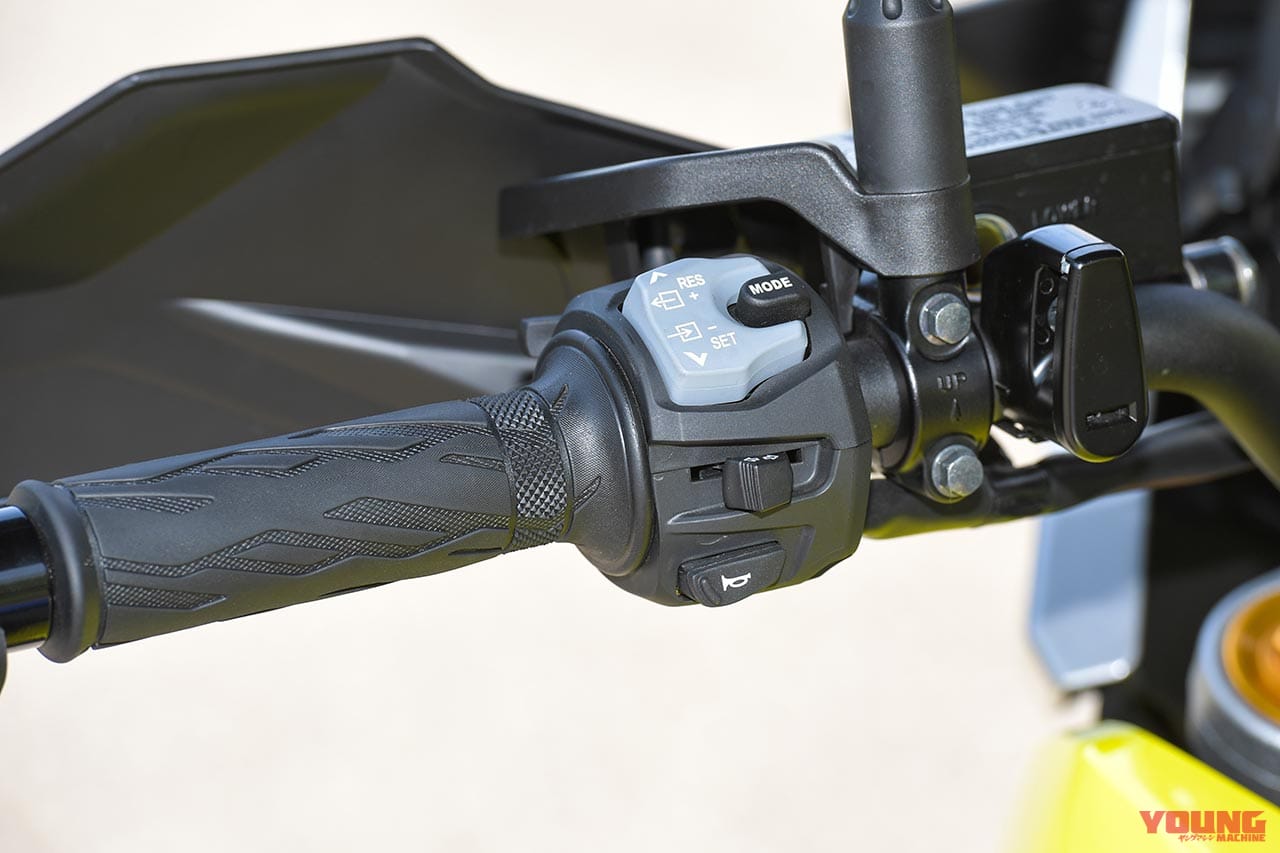 スズキVストローム1050DE|ハンドルまわり|スズキVストローム1050DE試乗インプレッション【怪鳥復活! 林道もイケる】