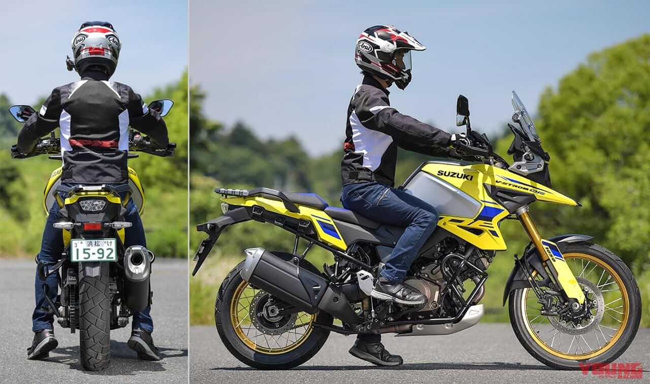 スズキVストローム1050DE|ライディングポジション|スズキVストローム1050DE試乗インプレッション【怪鳥復活! 林道もイケる】