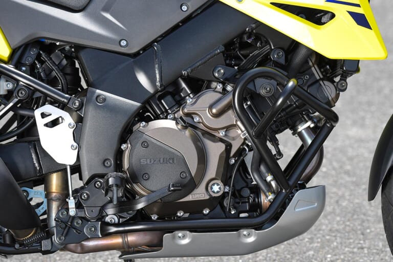 スズキVストローム1050DE|エンジン|スズキVストローム1050DE試乗インプレッション【怪鳥復活! 林道もイケる】