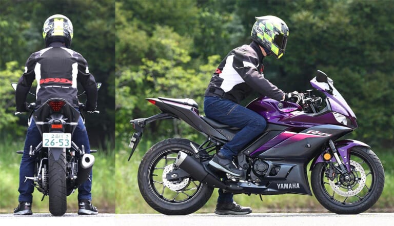 YAMAHA YZF-R25 ABS|ライディングポジション|ヤマハ新型YZF-R25 試乗インプレッション【これぞ真のオールマイティ車だ!!】