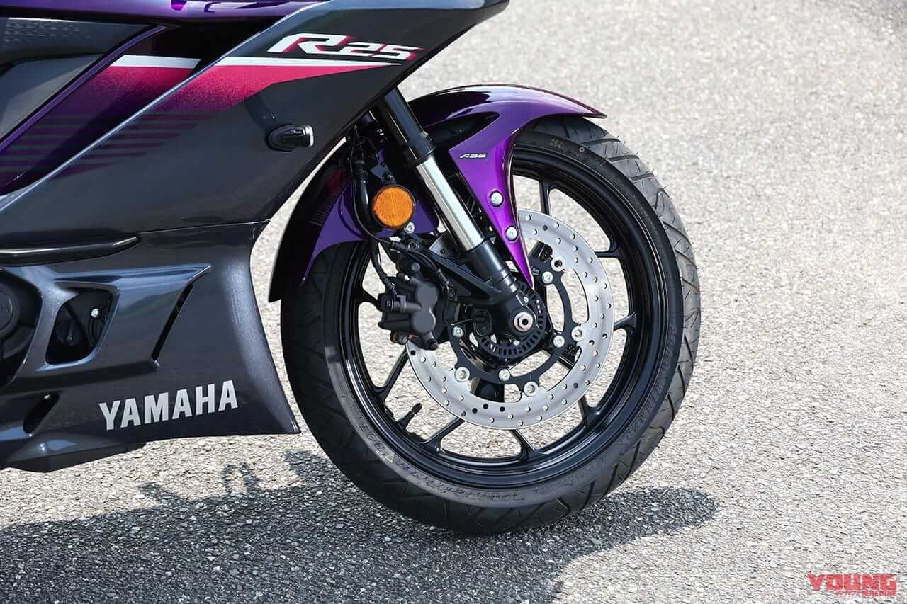 ヤマハYZF-R25ABS|足まわり|ヤマハ新型YZF-R25 試乗インプレッション【これぞ真のオールマイティ車だ!!】