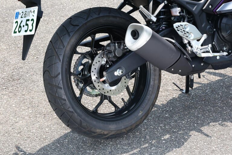 ヤマハYZF-R25ABS|足まわり|ヤマハ新型YZF-R25 試乗インプレッション【これぞ真のオールマイティ車だ!!】