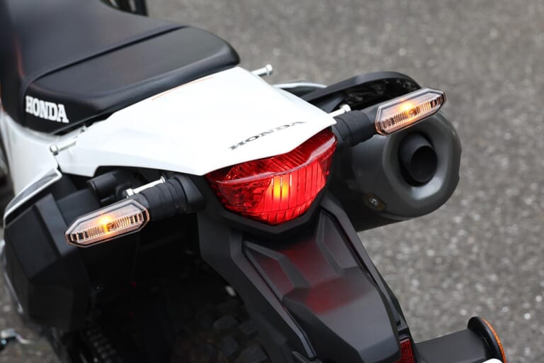 ホンダCRF250L|リヤまわり|ホンダCRF250L試乗インプレッション【CL登場で悪路走破性が際立つ!】