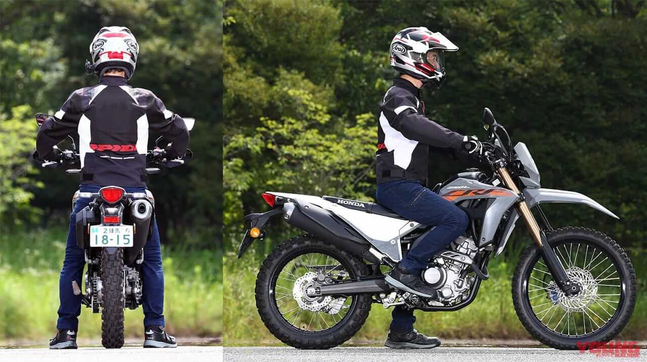 ホンダCRF250L|ライディングポジション|ホンダCRF250L試乗インプレッション【CL登場で悪路走破性が際立つ!】
