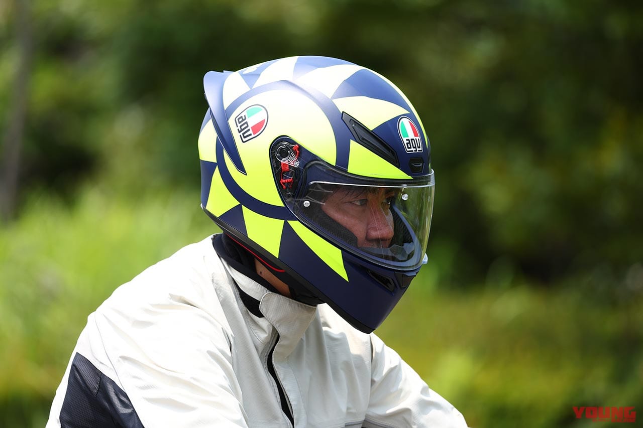 イタリア名門のコスパヘルメット AGV K1S試用インプレッション【外観も