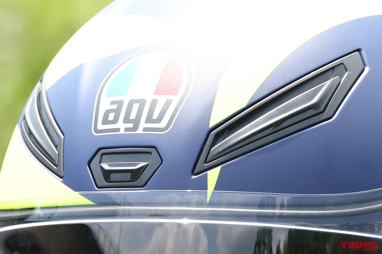 AGV K1S|ダクト|イタリア名門のコスパヘルメット AGV K1S試用インプレッション【外観も中身もマル!】