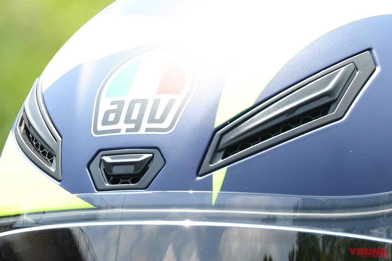 AGV K1S|ダクト|イタリア名門のコスパヘルメット AGV K1S試用インプレッション【外観も中身もマル!】