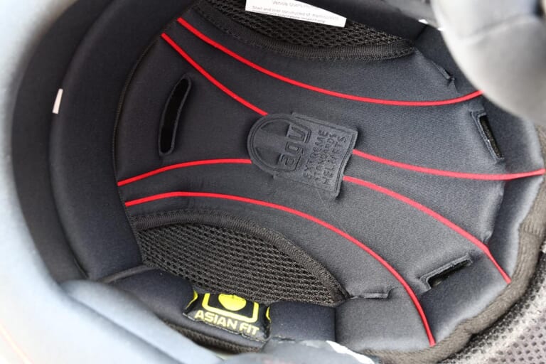 AGV K1S|内装|イタリア名門のコスパヘルメット AGV K1S試用インプレッション【外観も中身もマル!】