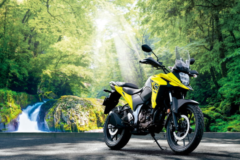スズキ|Vストローム250SX|2023年モデル|スズキ新型車「Vストローム250SX」国内発売! 油冷シングルエンジンの快活アドベンチャー【56万9800円】