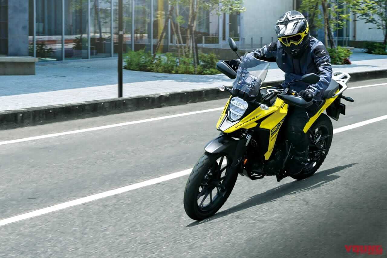 スズキ|Vストローム250SX|2023年モデル|スズキ新型車「Vストローム250SX」国内発売! 油冷シングルエンジンの快活アドベンチャー【56万9800円】