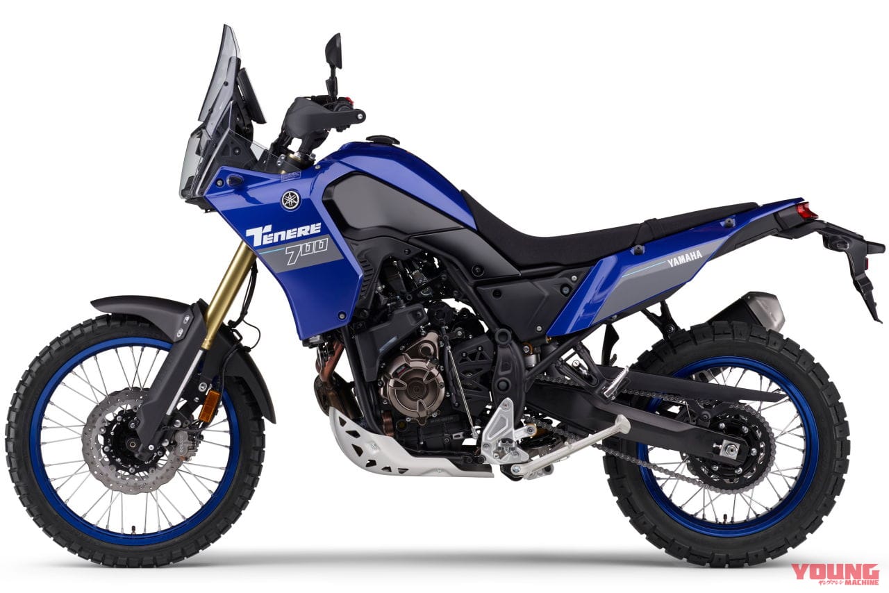 |ヤマハ「テネレ700」2024年モデル登場! 5インチTFTメーター/3モードABS/USBソケット採用、クイックシフターOP設定