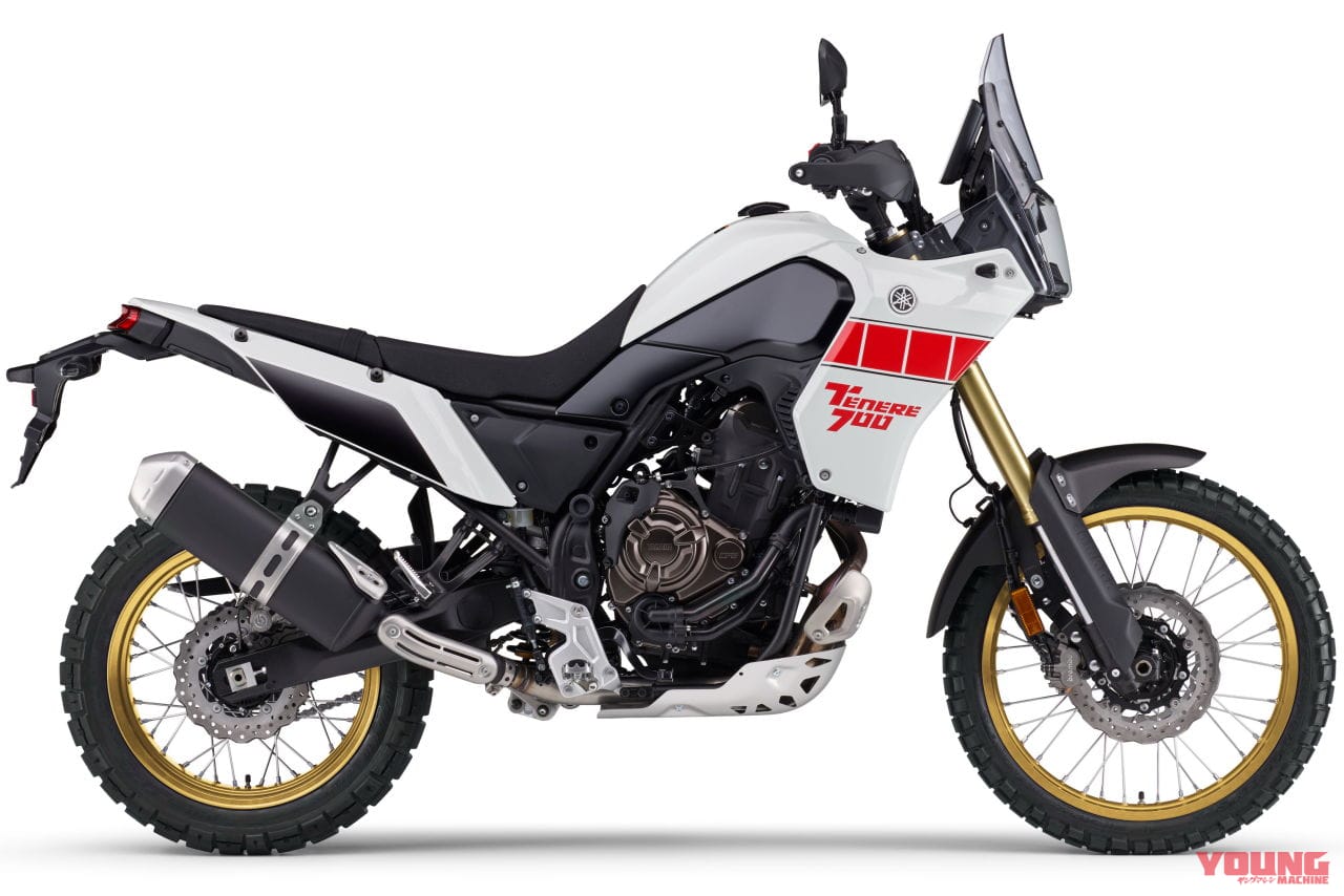 |ヤマハ「テネレ700」2024年モデル登場! 5インチTFTメーター/3モードABS/USBソケット採用、クイックシフターOP設定