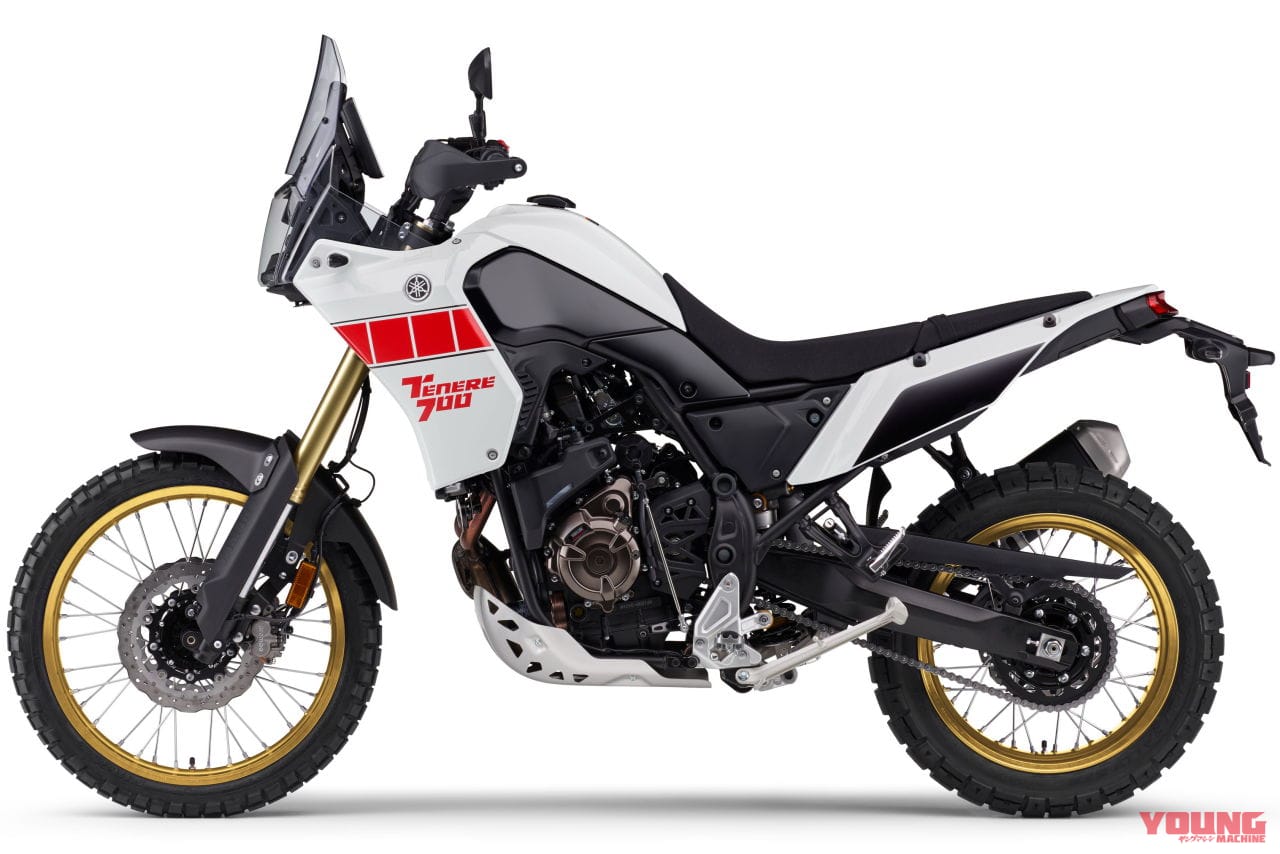 |ヤマハ「テネレ700」2024年モデル登場! 5インチTFTメーター/3モードABS/USBソケット採用、クイックシフターOP設定