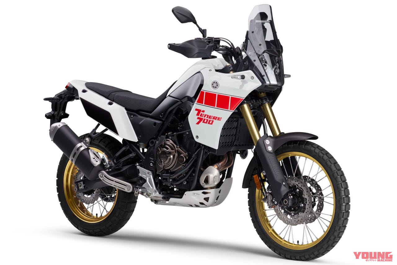 |ヤマハ「テネレ700」2024年モデル登場! 5インチTFTメーター/3モードABS/USBソケット採用、クイックシフターOP設定