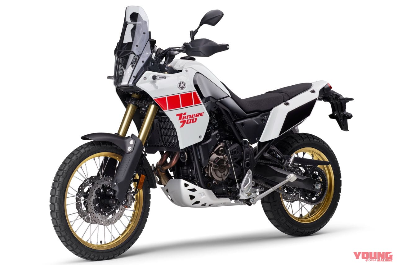 |ヤマハ「テネレ700」2024年モデル登場! 5インチTFTメーター/3モードABS/USBソケット採用、クイックシフターOP設定