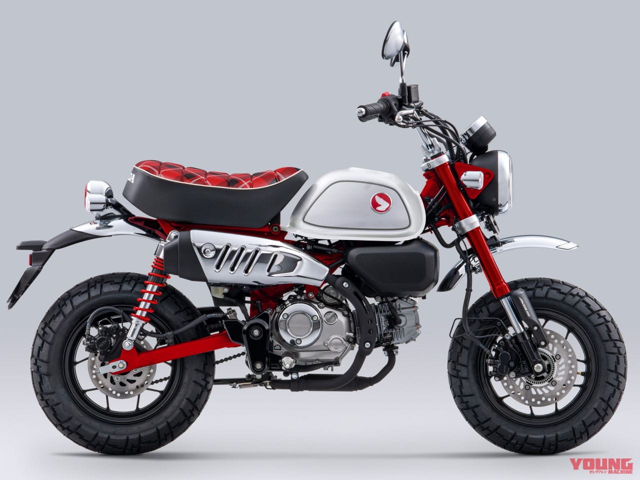 |ホンダ「モンキー125」ついに戦線復帰! チェック柄シートのニューカラー、待望の発売決定だ!