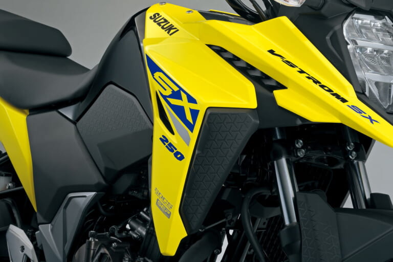 スズキ|Vストローム250SX|2023年モデル|スズキ新型車「Vストローム250SX」国内発売! 油冷シングルエンジンの快活アドベンチャー【56万9800円】