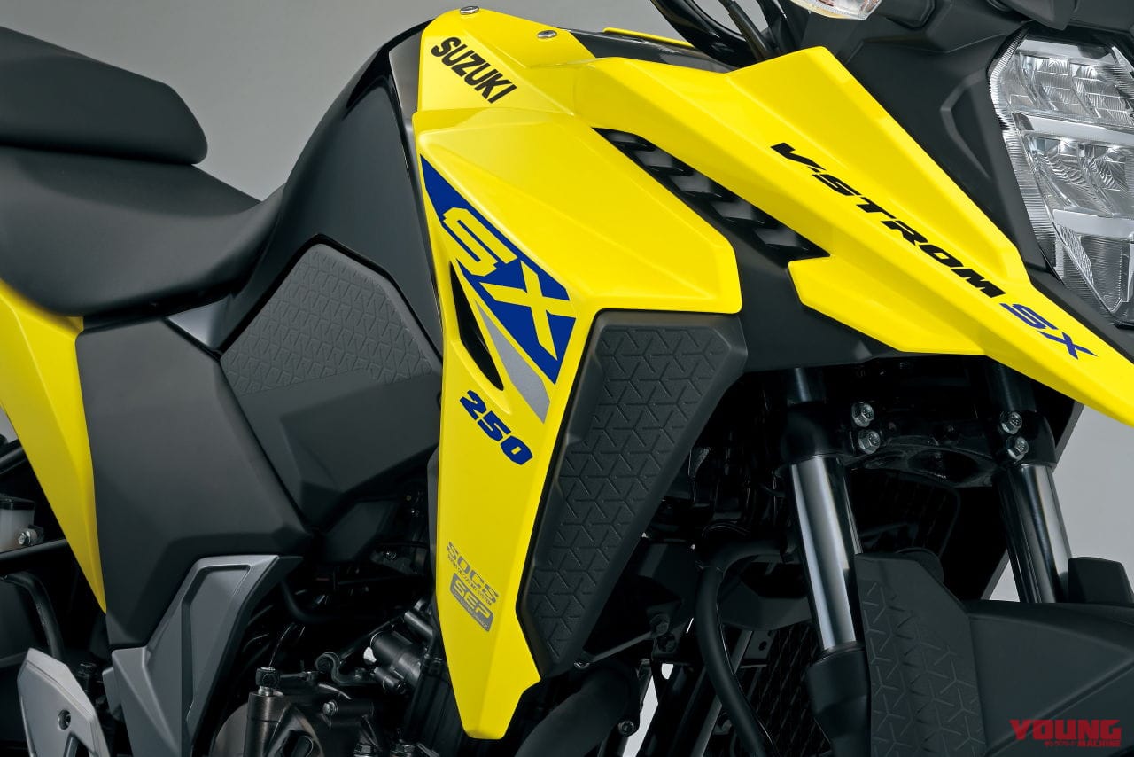 スズキ|Vストローム250SX|2023年モデル|スズキ新型車「Vストローム250SX」国内発売! 油冷シングルエンジンの快活アドベンチャー【56万9800円】