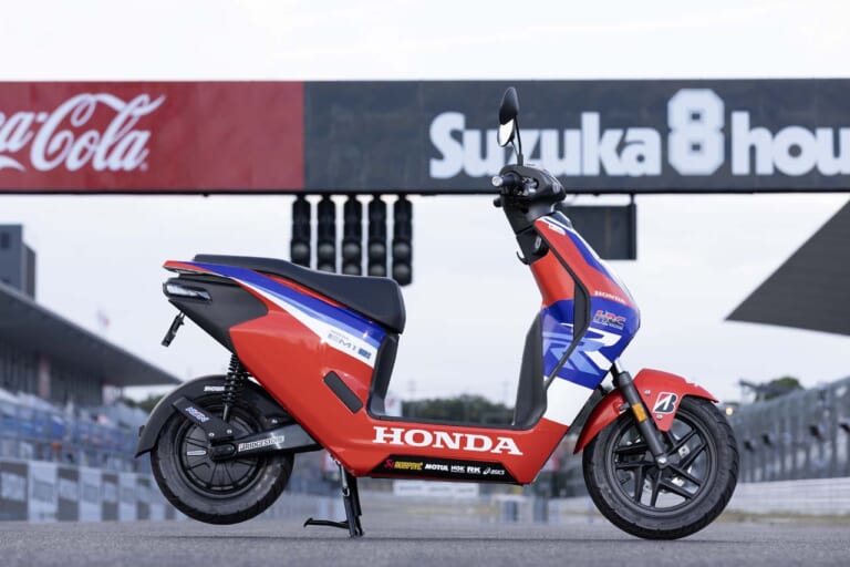 Honda EM1 e: #33HRC|【SCOOP!?】鈴鹿8耐にホンダ「EM1 e:」ワークス仕様が登場! ゼッケン33で最高速30.0km/h超えだっ!!