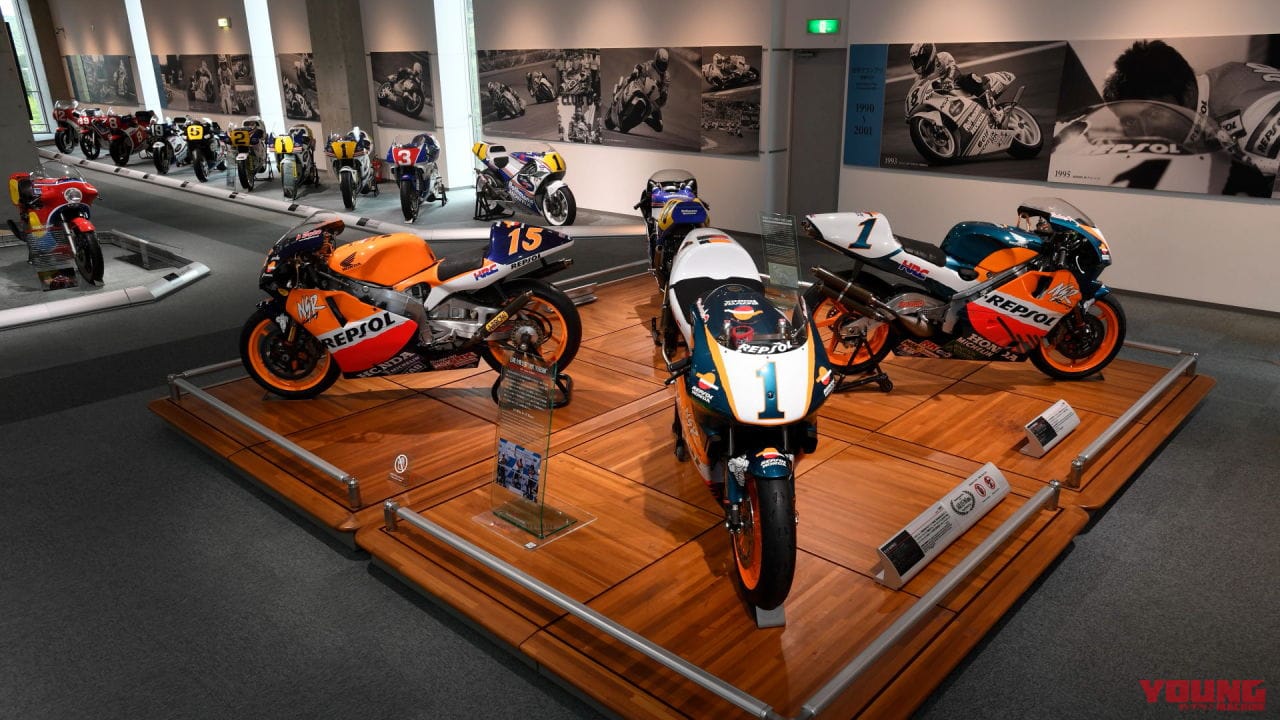 ホンダコレクションホール|二輪世界グランプリ Garage Collection|こんな台数、二度と揃わない?! 1978年以降のホンダGPレーサー展『二輪世界グランプリ Garage Collection』が凄い
