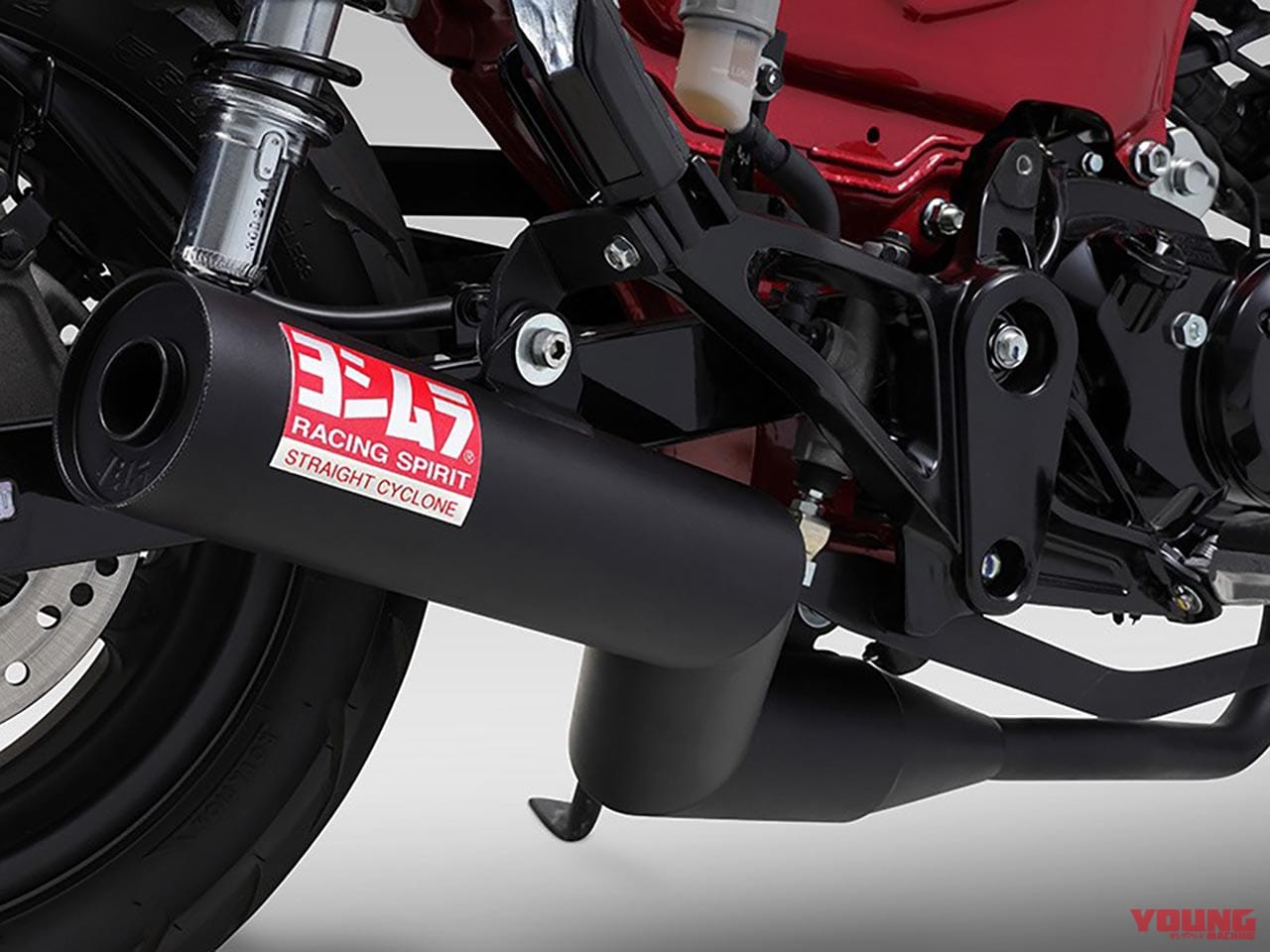 ヨシムラジャパン Dax125(23)機械曲ストレート762サイクロン 政府認証|ヤンマシ的ホットアイテムピックアップ×9選〈SHOEI/Kabuto/クシタニ etc.〉