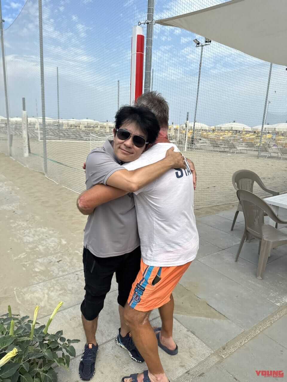 |世界GP王者・原田哲也のバイクトーク Vol.106「ホルヘ・ロレンソ vs 原田哲也!? ミザノサーキットで大笑い」