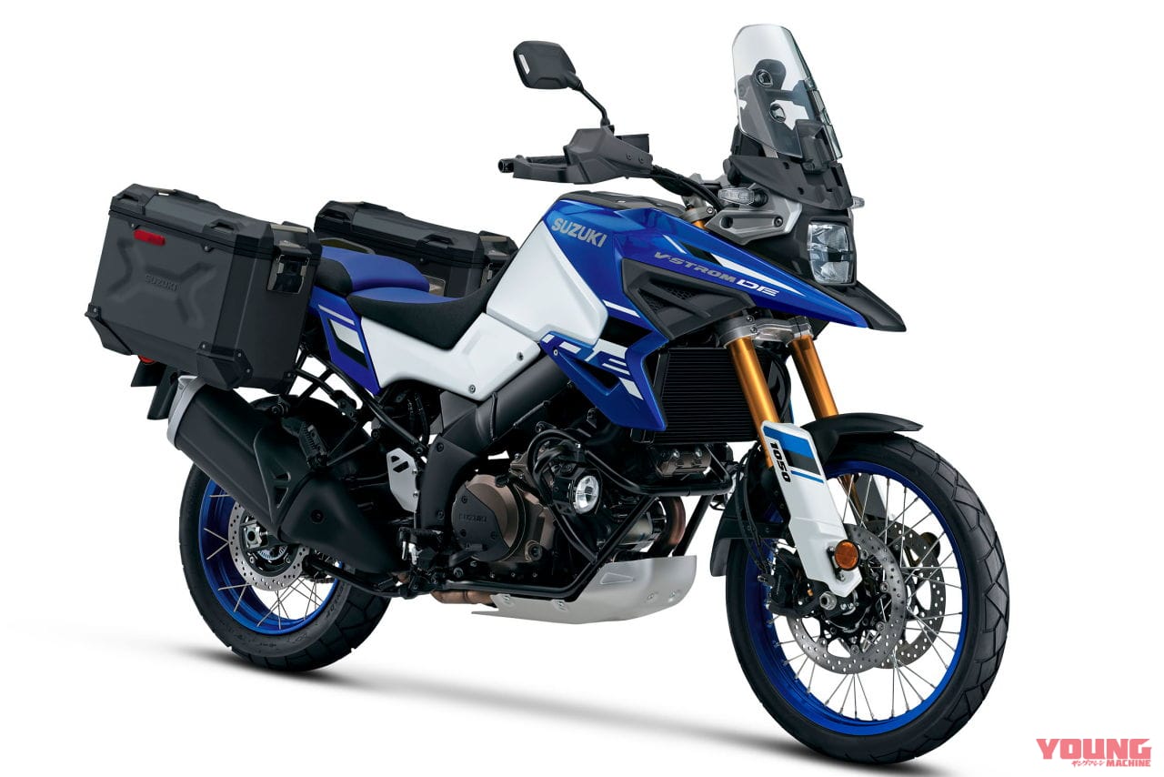 |朱色に近いオレンジが登場! スズキ「Vストローム1050/DE」「Vストローム650/XT」に2024年のニューカラー【北米】