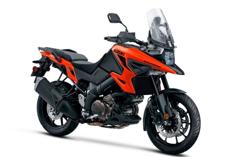 スズキ|Vストローム1050|北米仕様|2024年モデル|朱色に近いオレンジが登場! スズキ「Vストローム1050/DE」「Vストローム650/XT」に2024年のニューカラー【北米】
